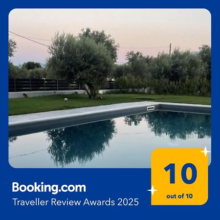 Nostos Luxury Villas With Private Pool In Nafpaktos Extérieur photo