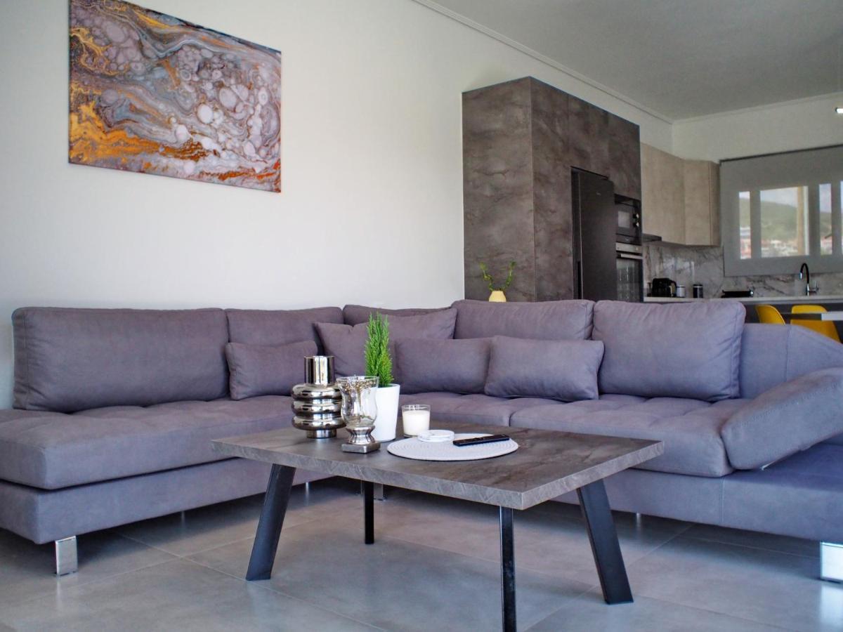 Nostos Luxury Villas With Private Pool In Nafpaktos Extérieur photo