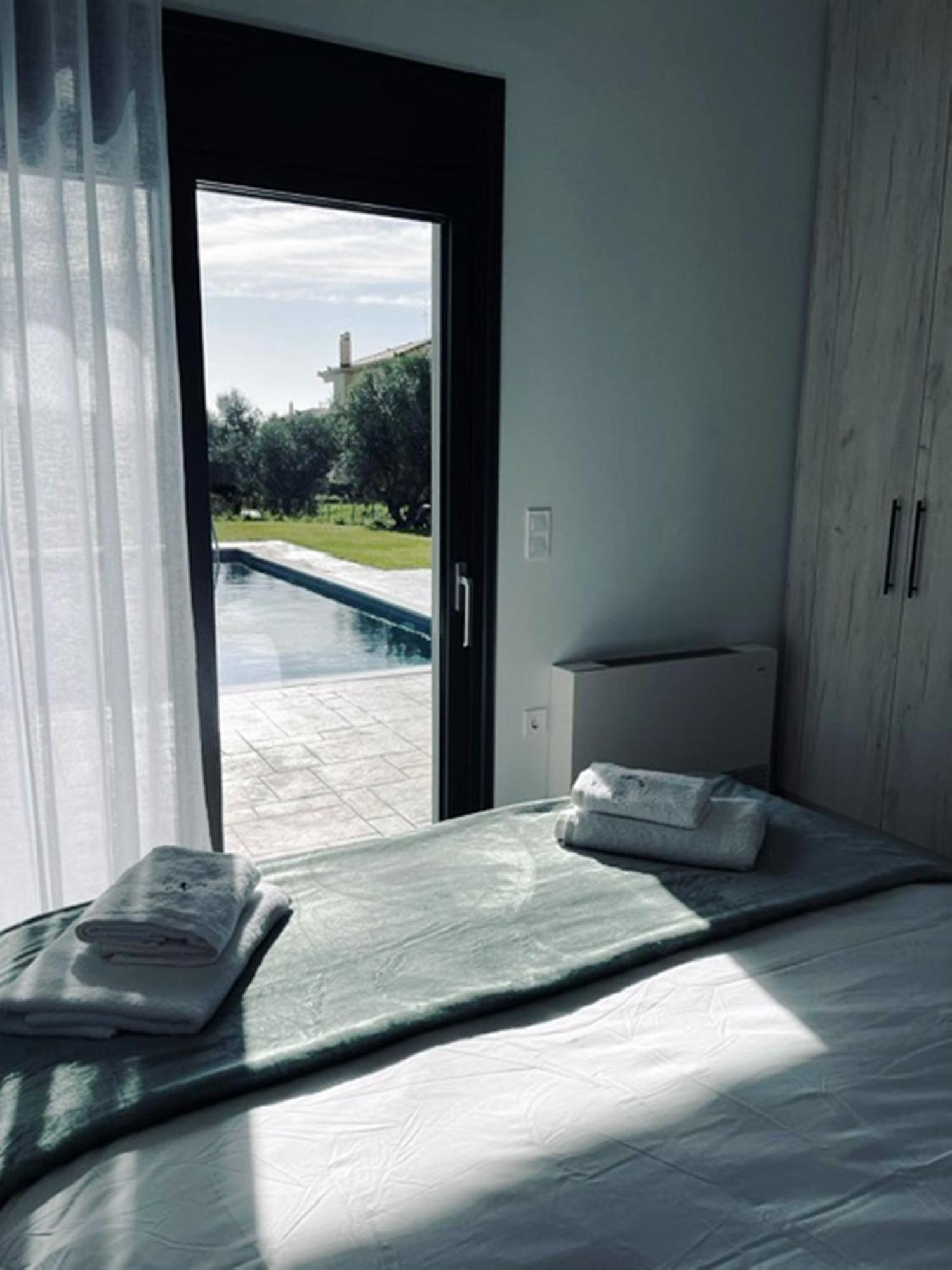 Nostos Luxury Villas With Private Pool In Nafpaktos Extérieur photo