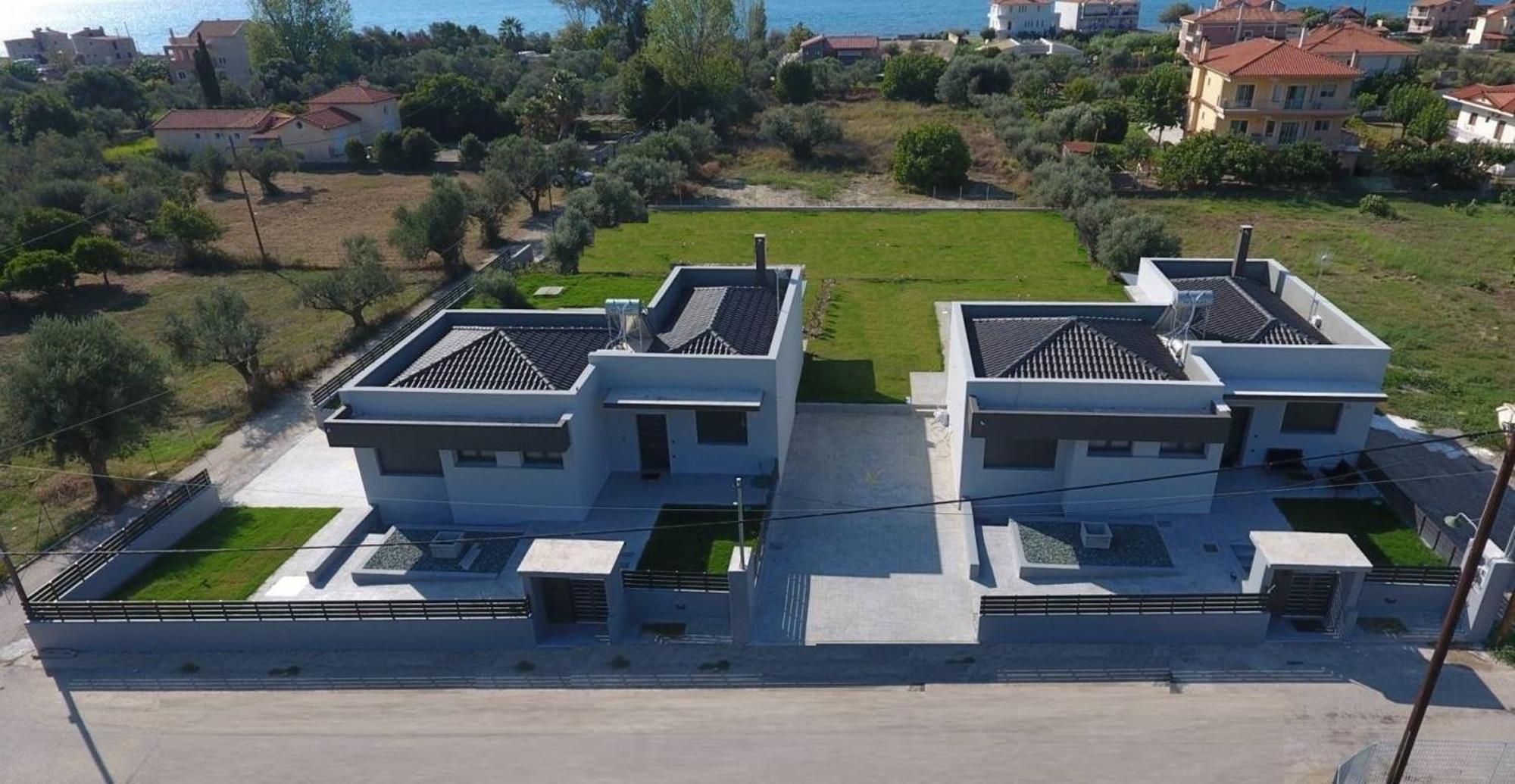 Nostos Luxury Villas With Private Pool In Nafpaktos Extérieur photo