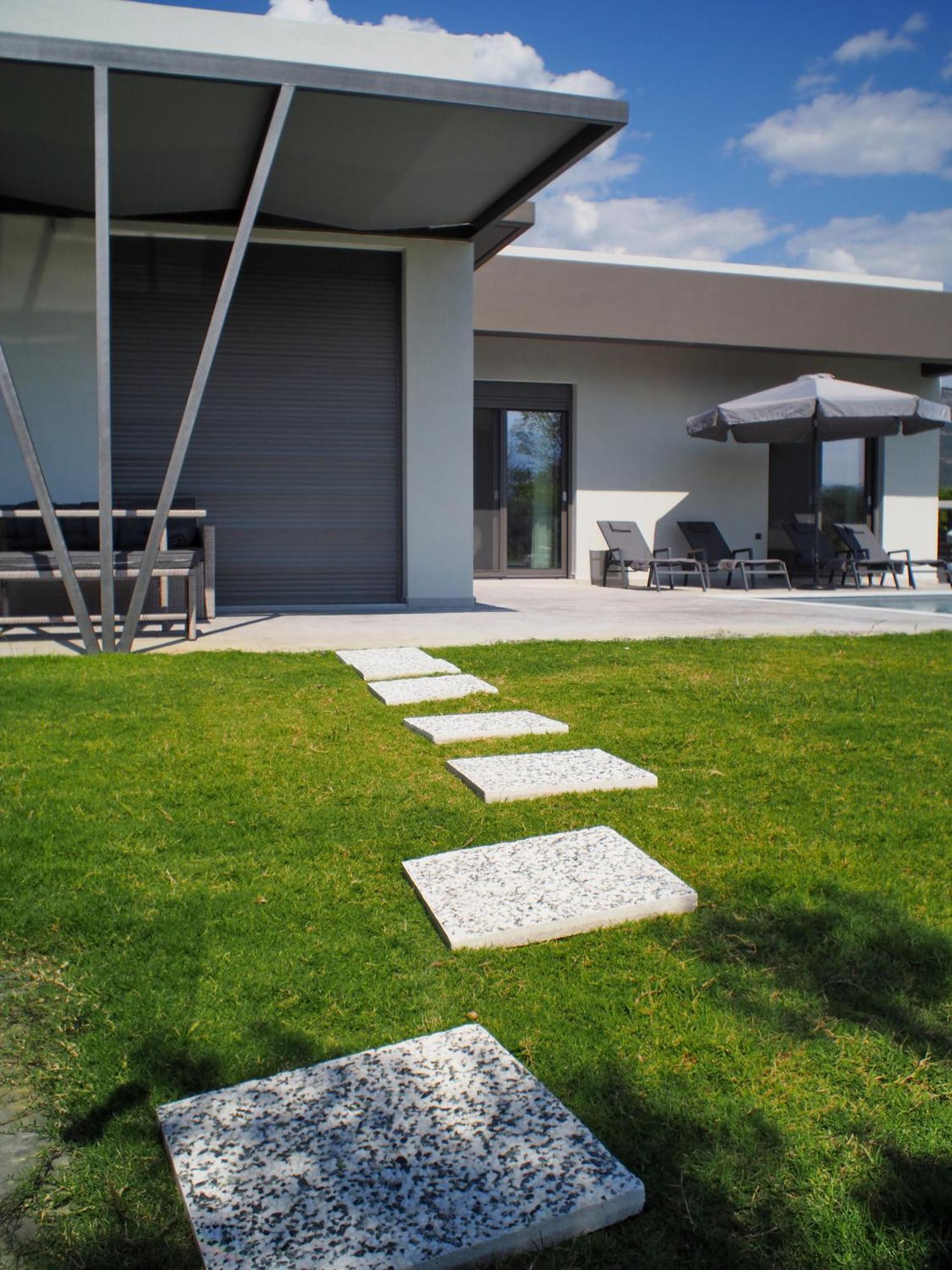 Nostos Luxury Villas With Private Pool In Nafpaktos Extérieur photo