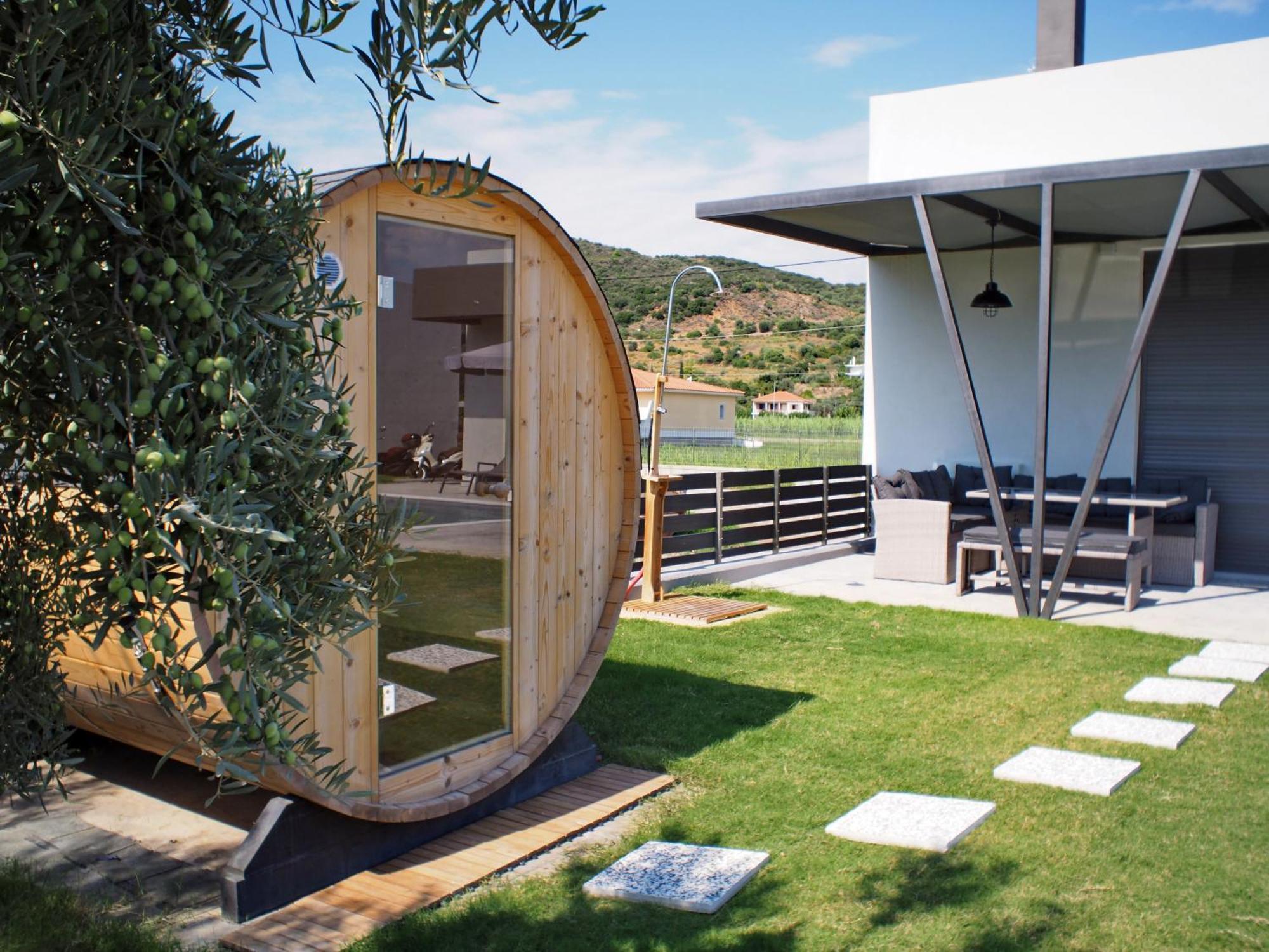 Nostos Luxury Villas With Private Pool In Nafpaktos Extérieur photo